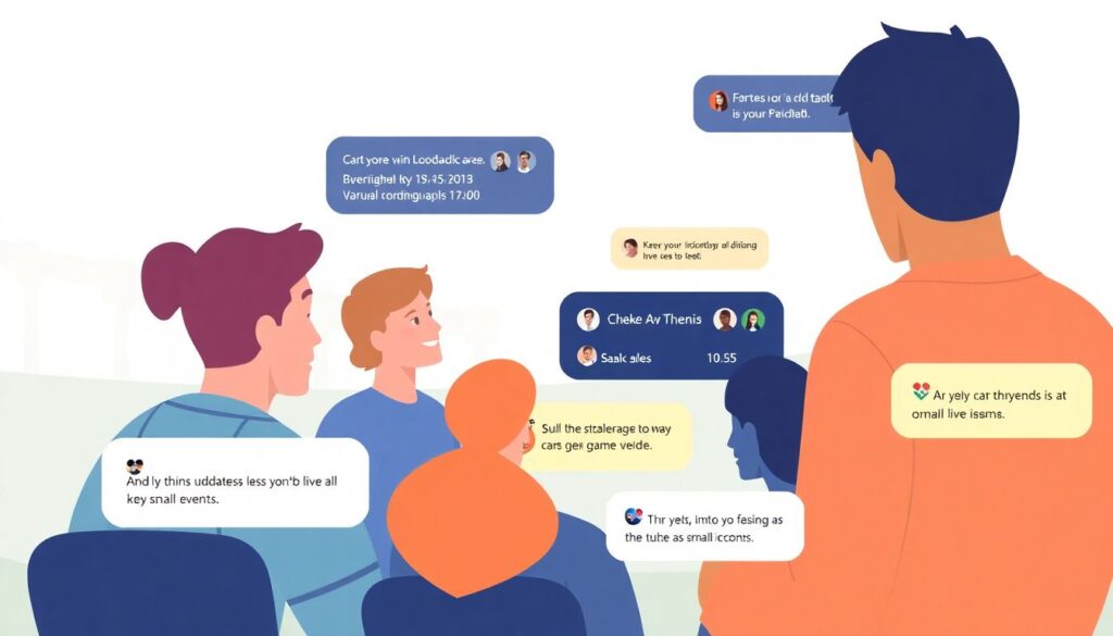 требования к контенту для быстрого обновления в спортивных чатах - иллюстрация