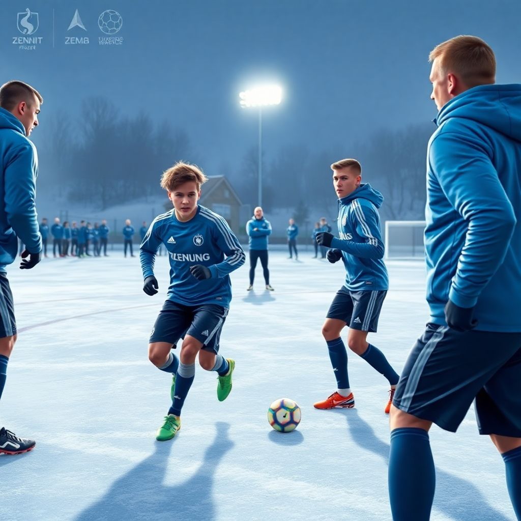 Зенит: как три форварда из дубля на зимнем сборе борются за основу