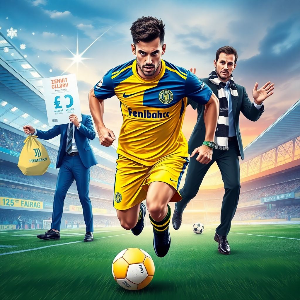 Зенит перехватывает нападающего Фенербахче и срывает планы Ювентуса