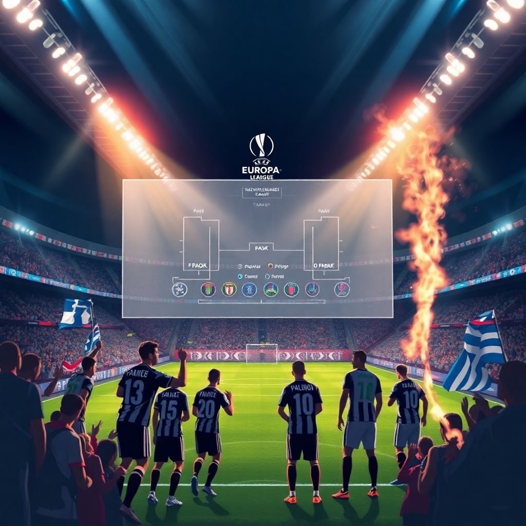 Жеребьевка плей-офф Лиги Европы: итоги, сложные соперники и шансы ПАОК