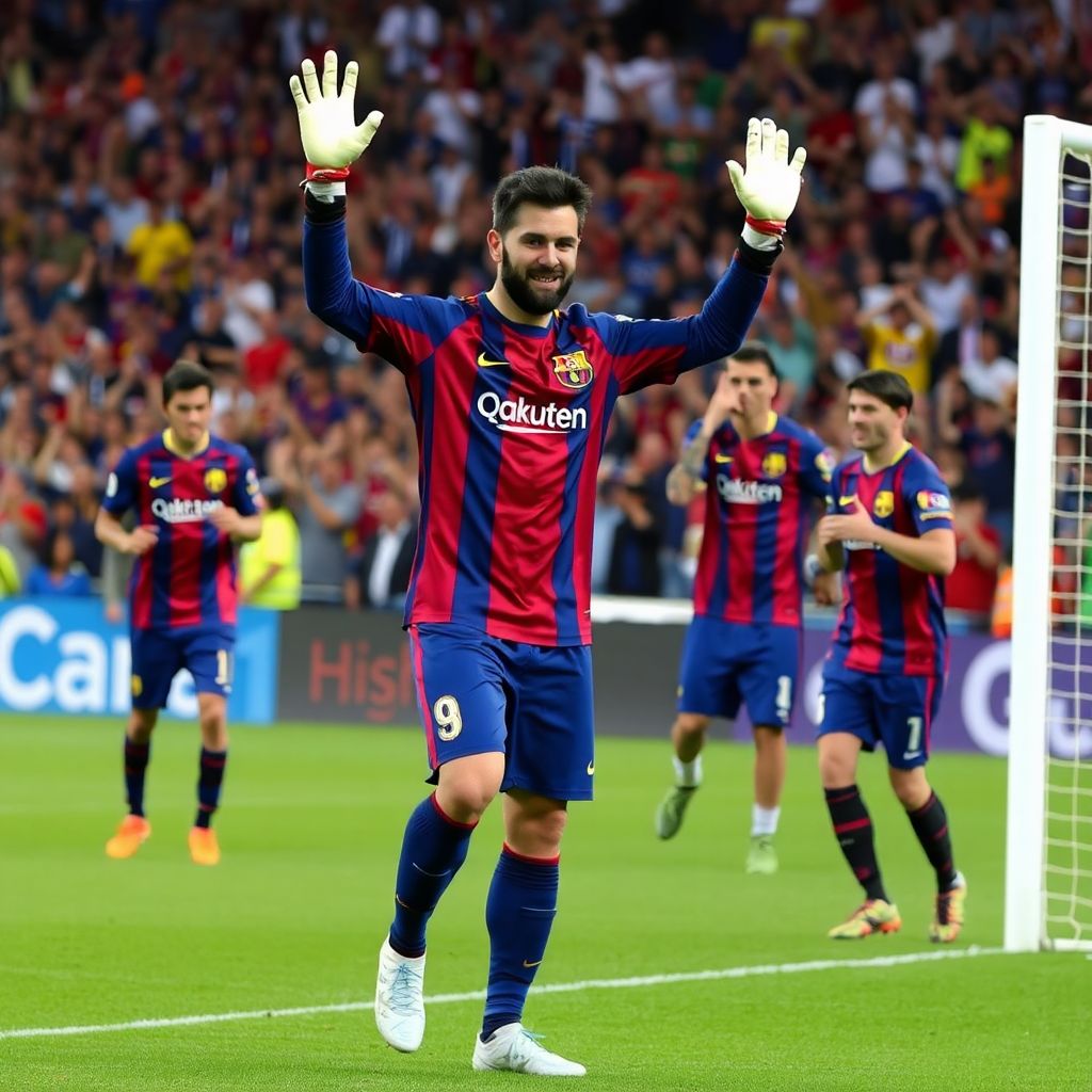 Вратарь Барселоны Жоан Гарсия избежал серьёзной травмы и готов играть